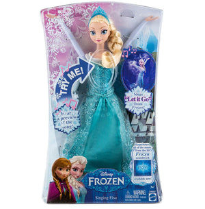 Disney Frozen Singing Elsa Doll In Packaging