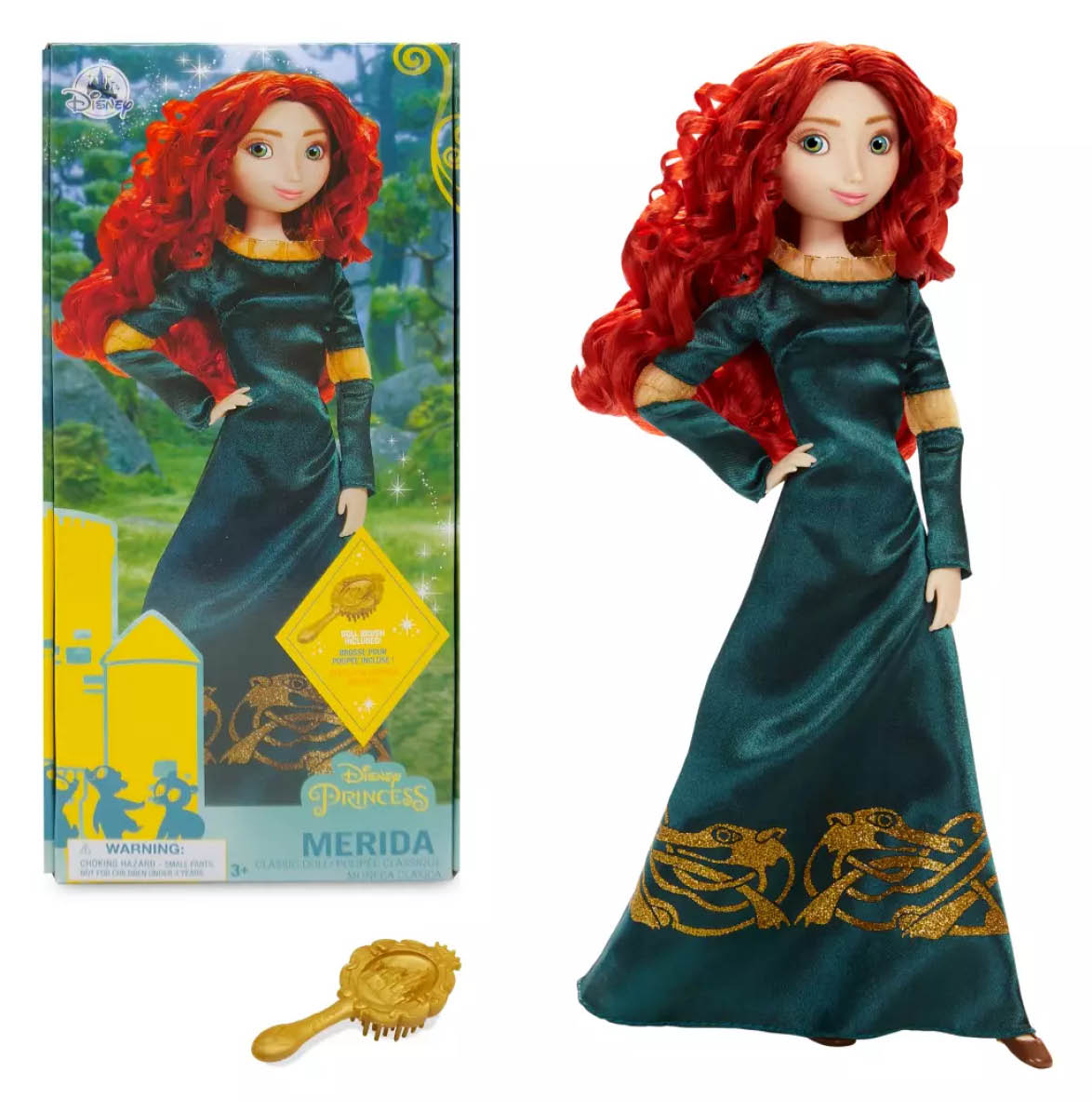 Disney Merida Brave Classic Doll Arms on Hips