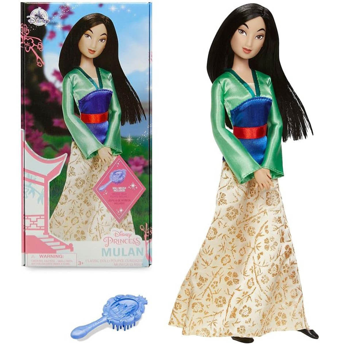 Disney Princess Mulan Classic Doll with Box