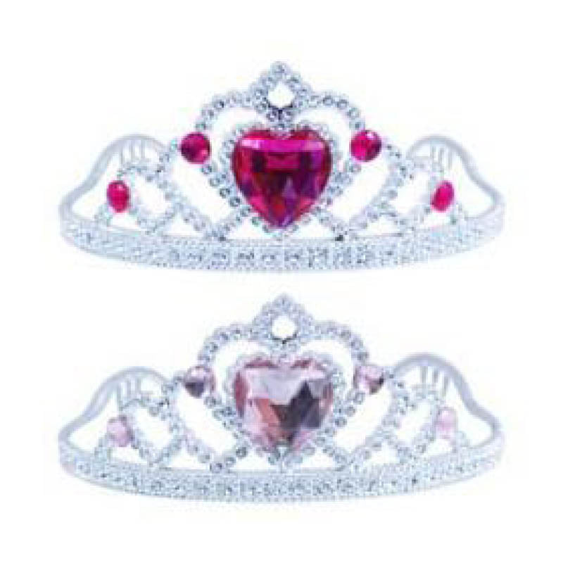 Pink Poppy Princess Crown With Gems
