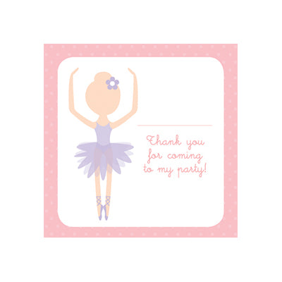 Ballerina Party Gift Tags