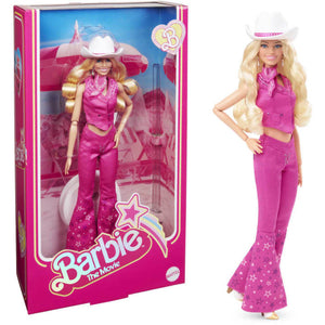 Barbie Movie Doll in Pink Western Outfit