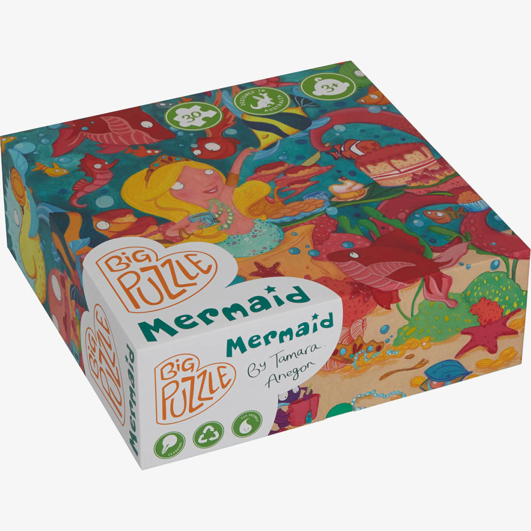 Big Puzzle Mermaid