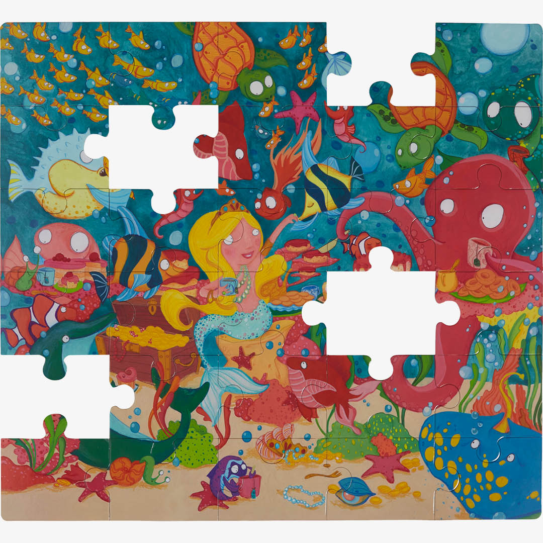 Big Puzzle Mermaid