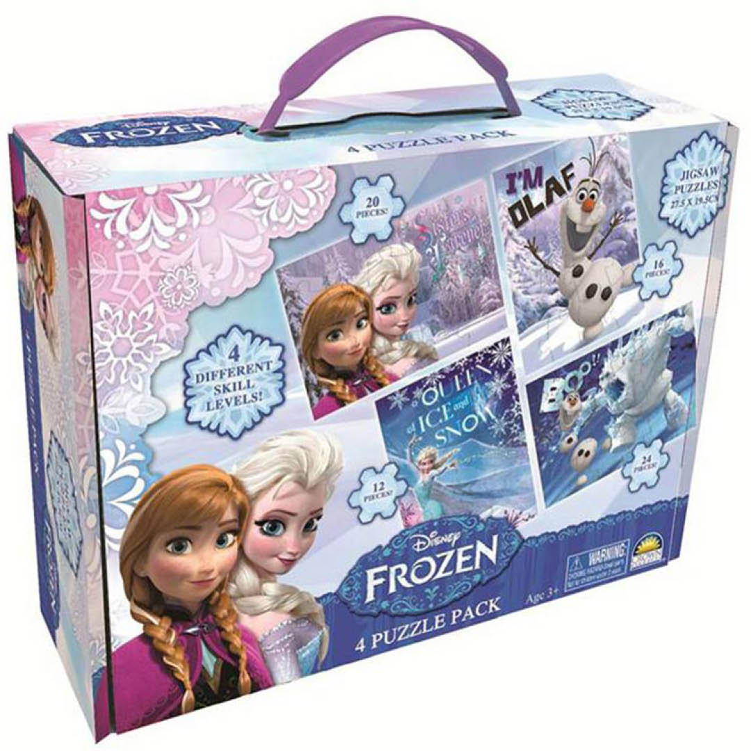 Disney Frozen Puzzles In Carry