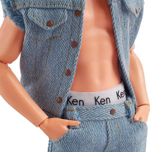 Barbie Movie Ken in Denim Set Torso Shot
