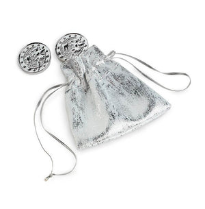 Barbie Tooth Fairy Silver Pouch with coins