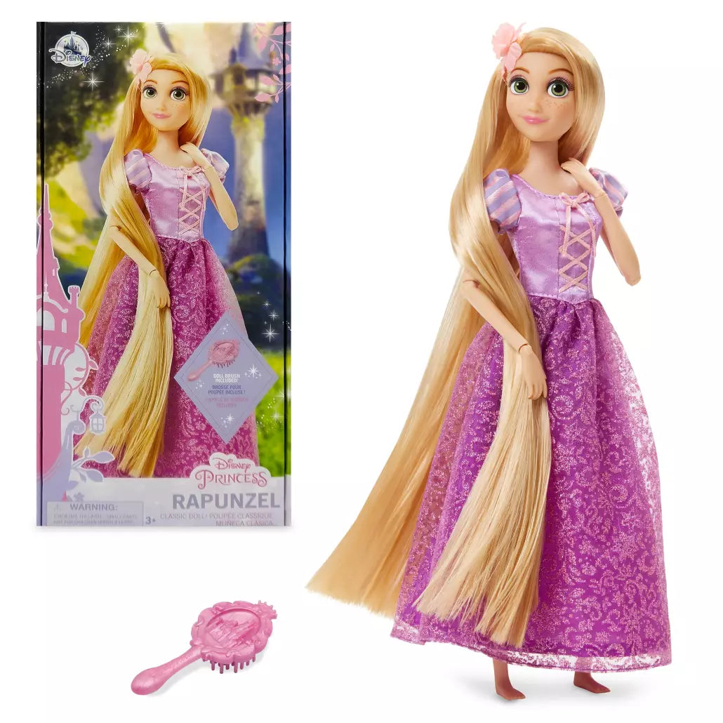 Disney Rapunzel Classic Doll hands clasped