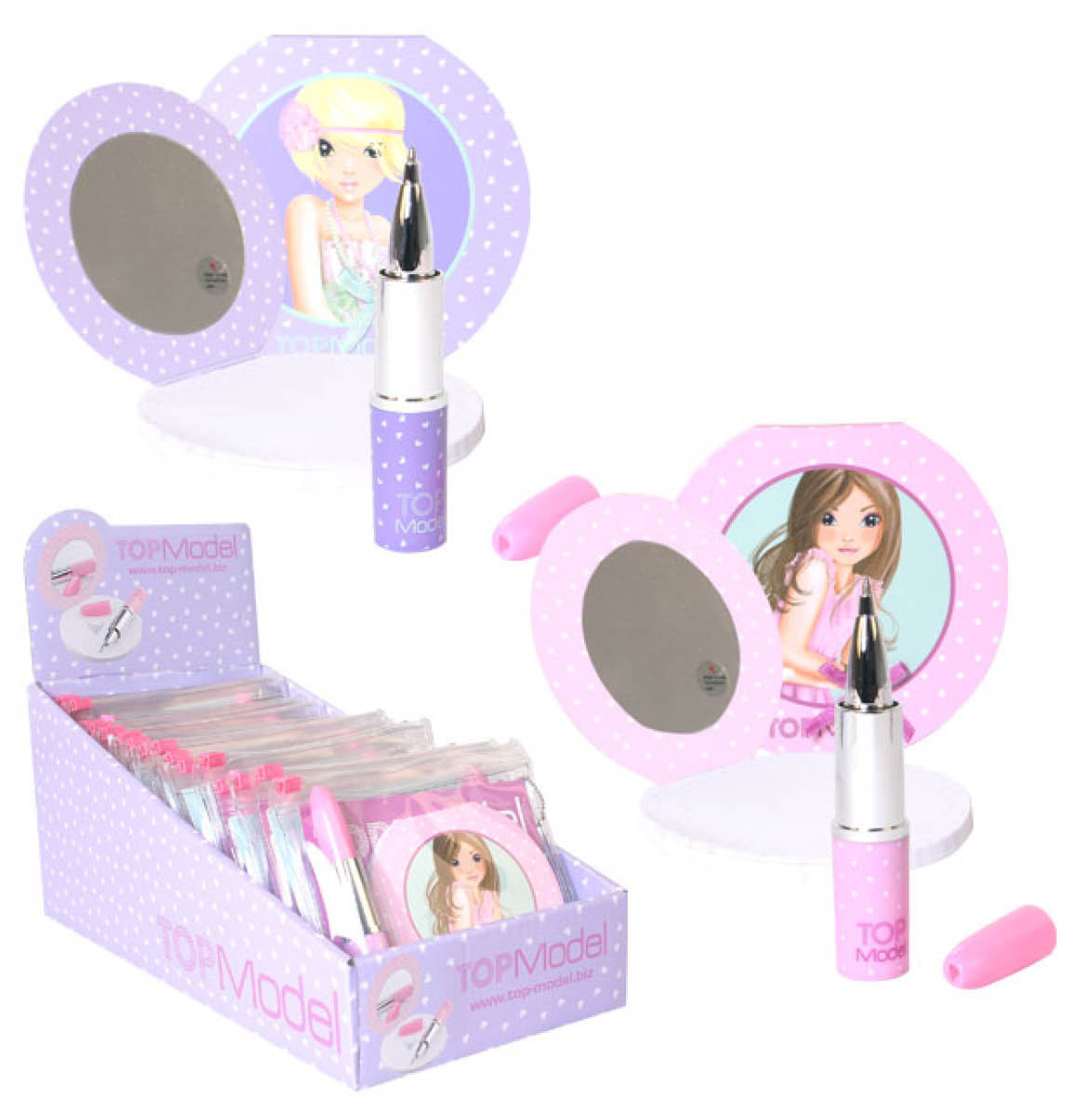 Top Model Lipstick and Pen Notebook