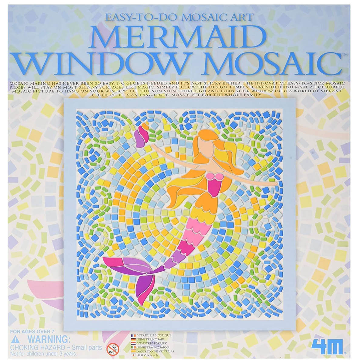 Mermaid Window Mosaic Art Kit