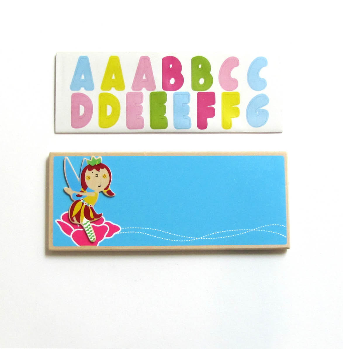 Fairy Door Name Plate in Pink