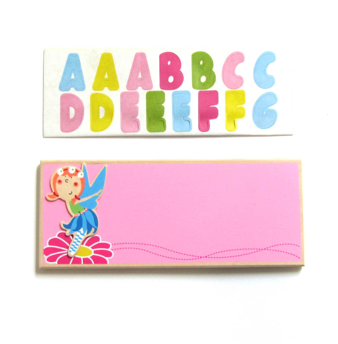 Fairy Door Name Plate in Pink