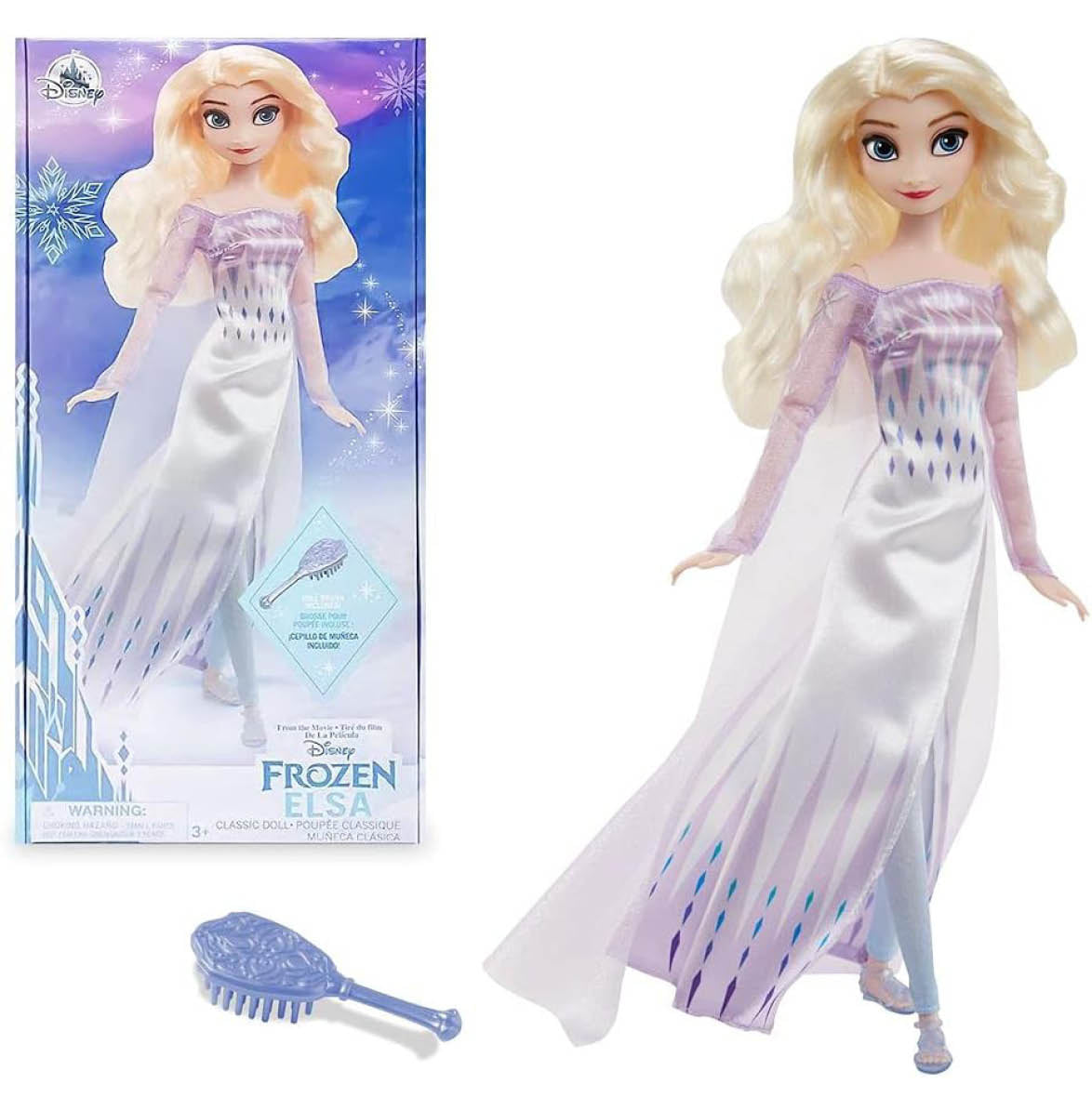 Disney Frozen Elsa Classic Doll and Outer Box