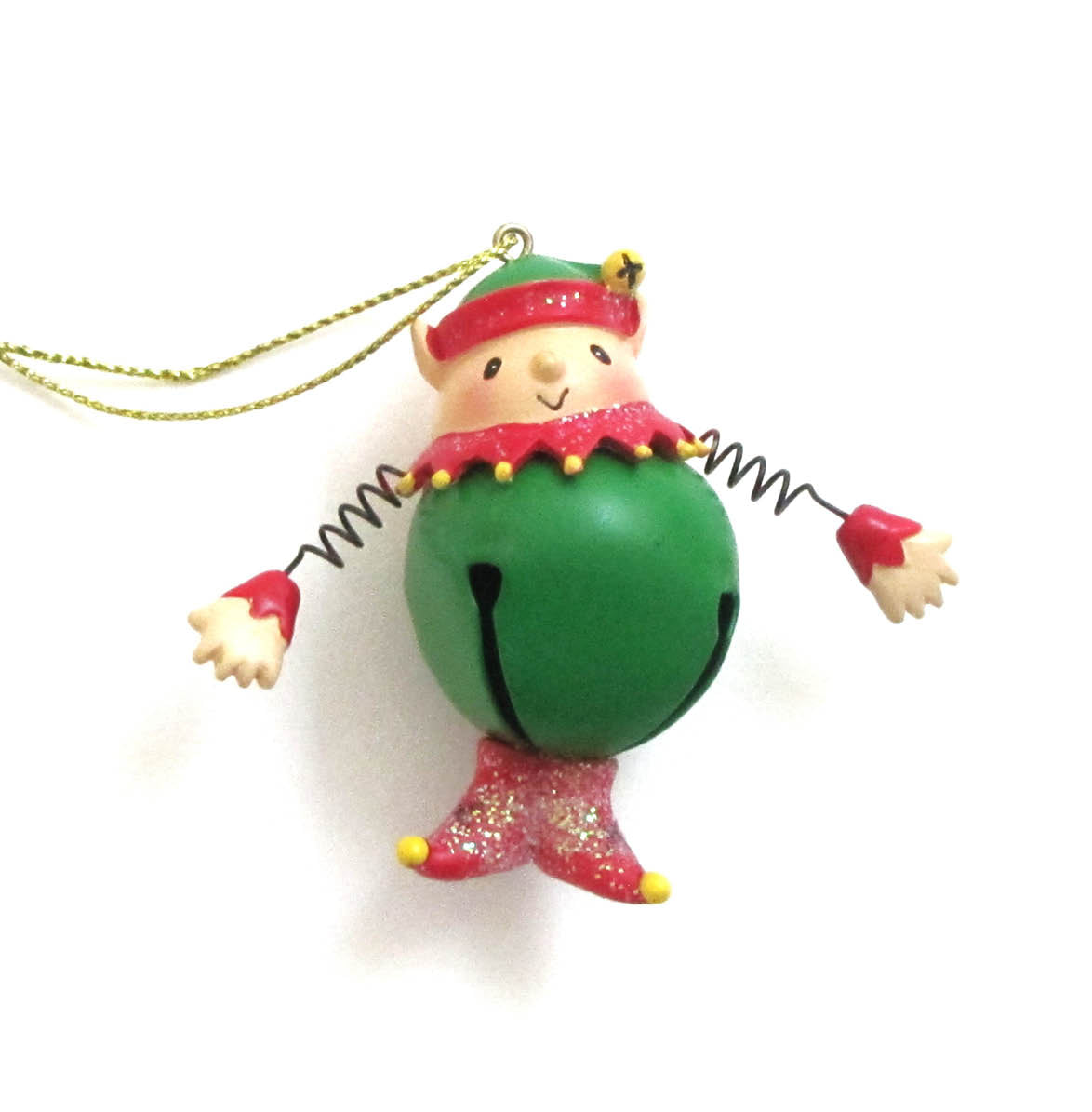 Green Elf Ornament