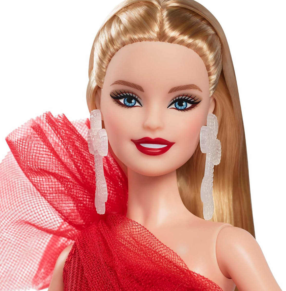 2024 Barbie Holiday Doll Face