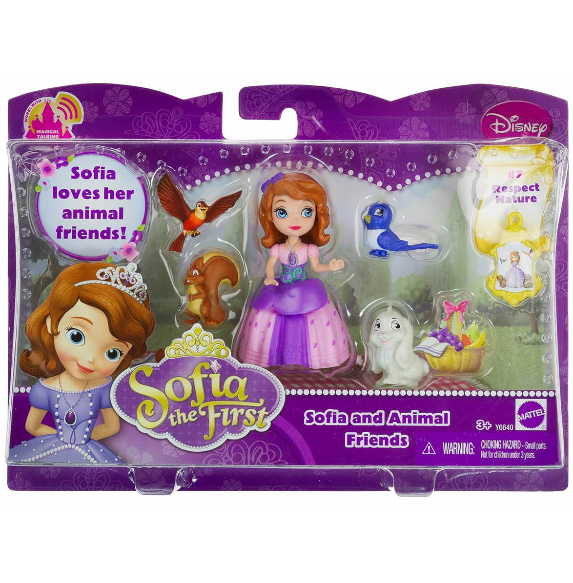 Sofia the First and Animal Friends Miniatures Set