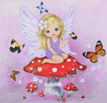 Fairy Art On Canvas