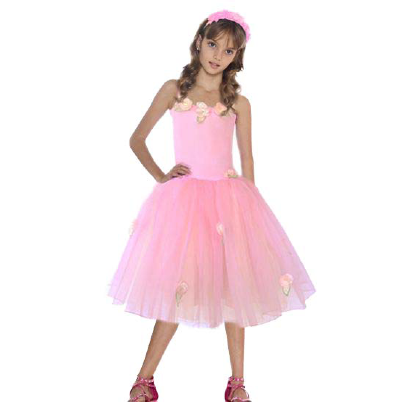 Fairy Kisses Tea Rose Dress Front