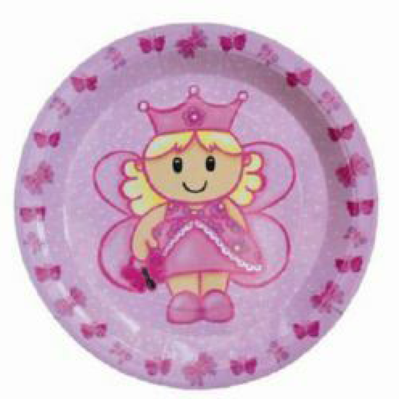 Fairy Princess Paper Plates