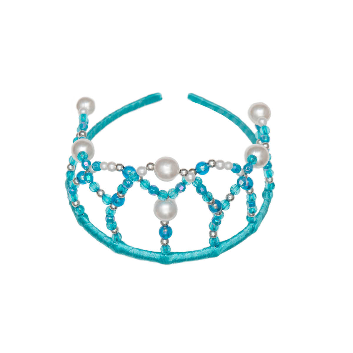 Princess Pearl Tiara Blue
