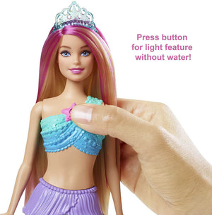 Barbie Mermaid Dreamtopia Half Doll with Button
