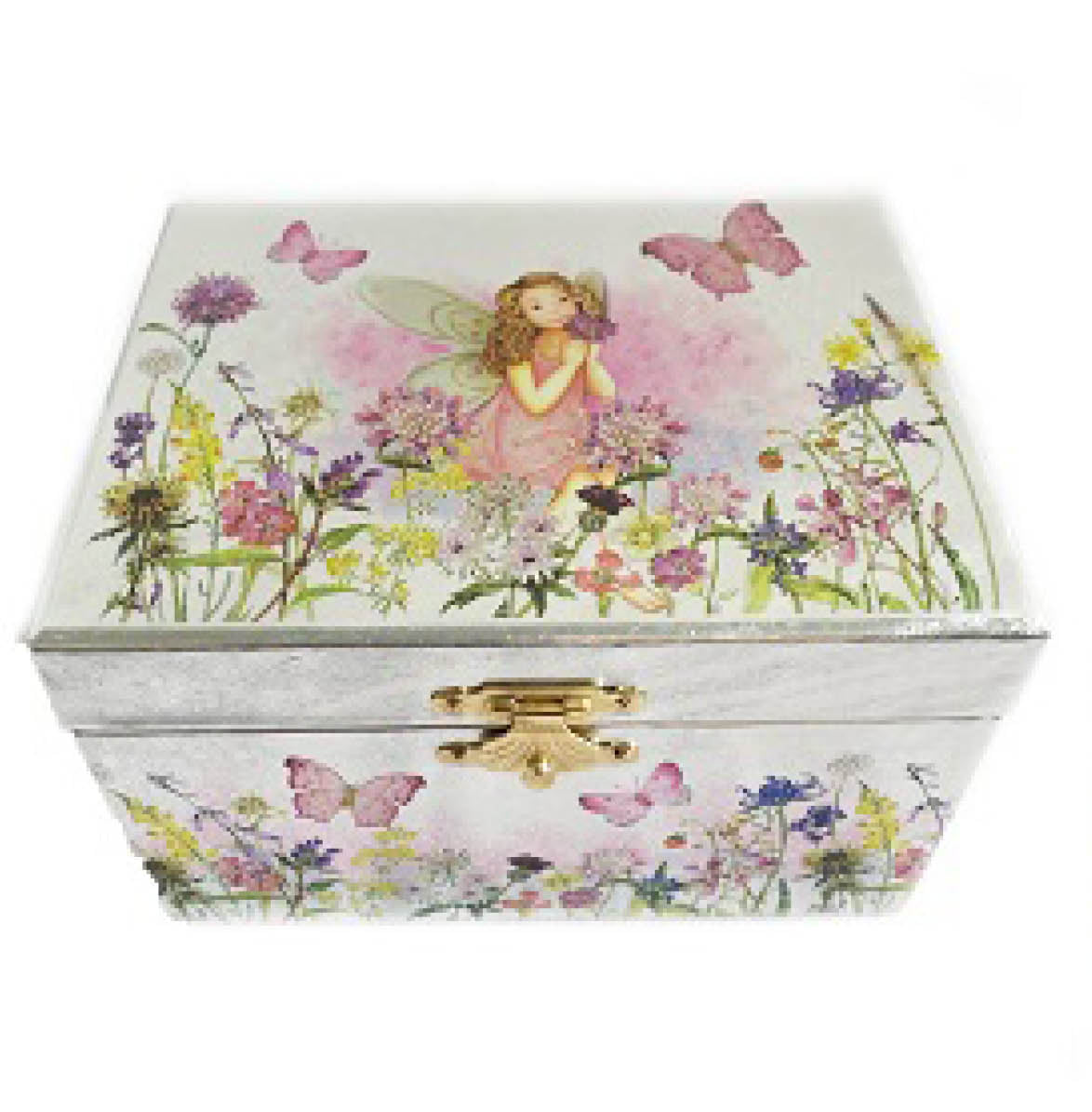 Musical Jewellery Box with Fairy