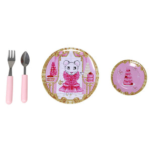 Claris The Mouse Plates and Cutlery