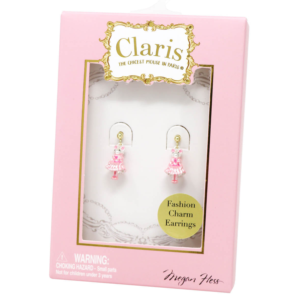Claris the mouse from Paris earrings