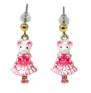 Claris the mouse earrings