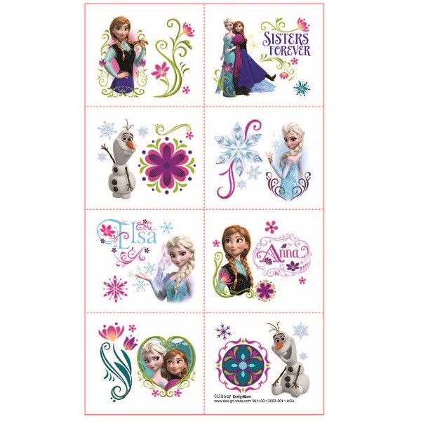 Disney Frozen Tattoos