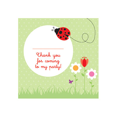 Paper Candy Ladybird Thank You Cards