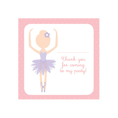 Ballerina Party Gift Tags | SHOP Fairyland™