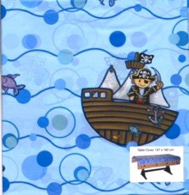 Pirate Treasure Island Party Table Cover